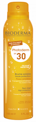 Биодерма / Bioderma Photoderm Brume SPF30 Фотозащита Спрей 150мл