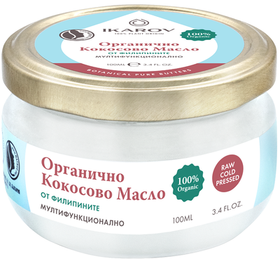 Икаров / Ikarov Органично Кокосово Масло 100мл