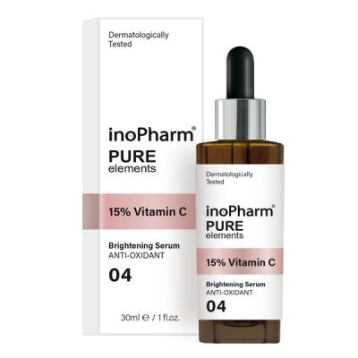 InoPharm Pure Elements Серум за лице с 15% витамин С 30мл
