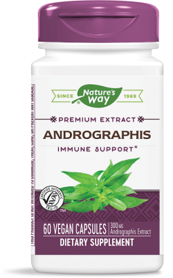 Андрографис / Andrographis Таблетки 400мг х 60  Nature's Way