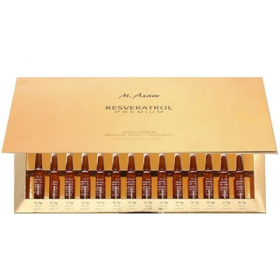 М.Асам / M.Asam Resveratrol Premium 14-дневна бюти терапия ампули 14 х 2мл
