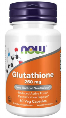 Л-Глутатион / L-Glutathione капсули 250мг х 60 Now Foods