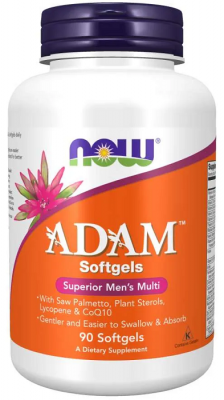 Адам Витамини за мъже / Adam Men`s Vitamins драже х 90 Now Foods