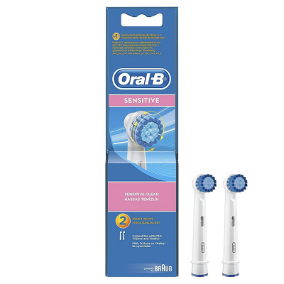 Oral-B Накрайник за електрическа четка Sensitive x 2
