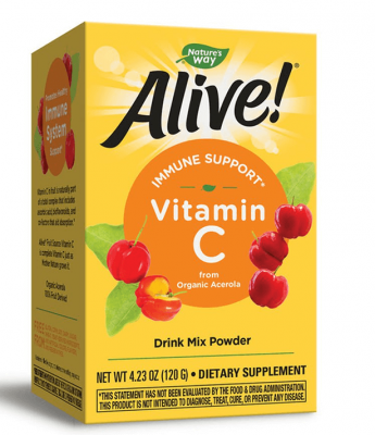 Алайв Витамин С / Alive Vitamin C пудра 500мг 120гр