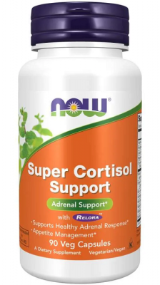 Супер Кортизол Съпорт / Super Cortisol Support капсули х 90 Now Foods