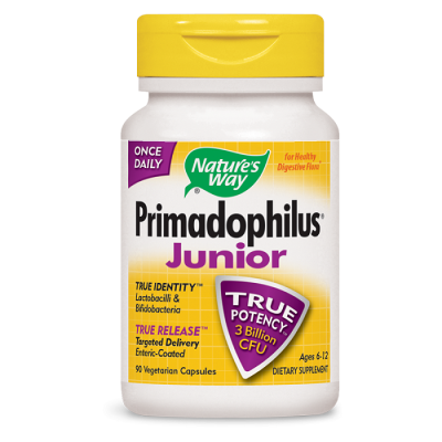 Примадофилус / Primadophilus Джуниър 3 млрд. активни пробиотици капсули х 90