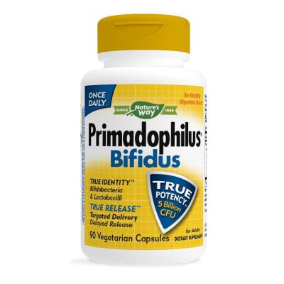 Примадофилус / Primadophilus Бифидус 5 млрд. активни пробиотици капсули х 90