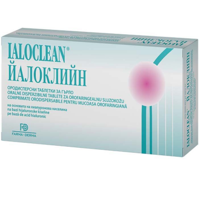 Йалоклийн / Ialoclean ородисперсни таблетки за гърло таблетки х 30