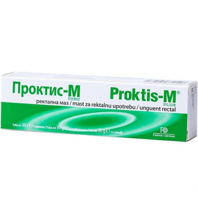 Проктис-М / Proktis-M Ректална маз 30 гр