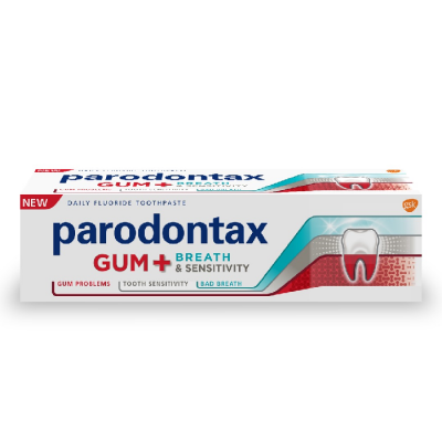 Пародонтакс / Parodontax Gum + Breath & Sensitivity Паста за зъби 75мл