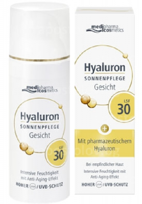 Фарма Хиалурон Анти ейдж крем с висока защита SPF30 50 мл