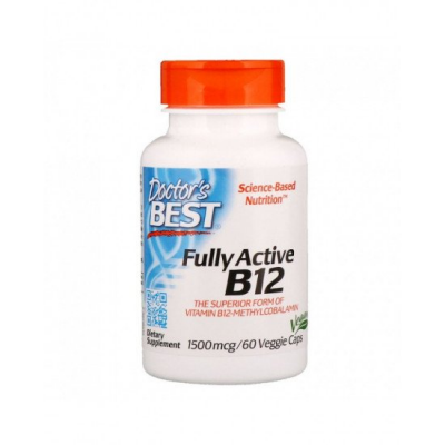 Витамин B12 (Метилкобаламин) / Vitamin В12 Methilcobalmin 1500 мкг 60 таблетки Doctor's Best