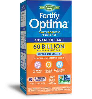 Фортифай / Fortify Оптима Advanced 60 млрд. активни пробиотици капсули х 30