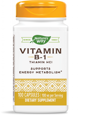 Витамин B-1 / Vitamin B-1 капсули 100 mg х 100