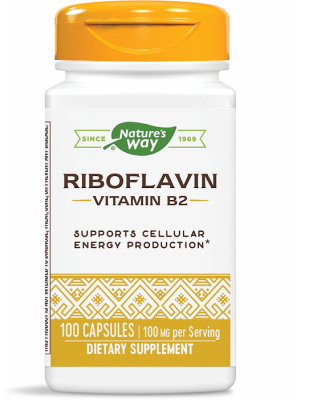Витамин B2 / Riboflavin Vitamin B2 таблетки 100 мг х 100
