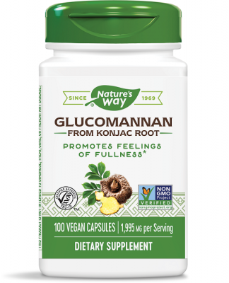Глюкоманан от корен на Конджак / Glucomannan from Konjac Root капсули 665 mg x 100