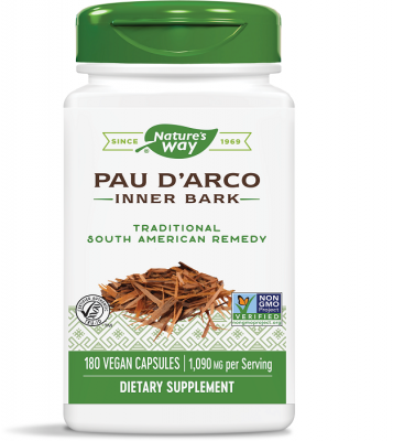 Мравчено дърво / Pau D`Arco Inner Bark капсули 545мг х 180 Natures Way