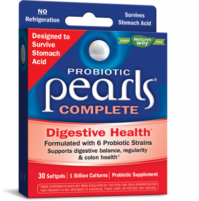 Пърлс / Pearls Probiotic Complete Digestive Health Пробиотик за добро храносмилане софтгел капсули х 30