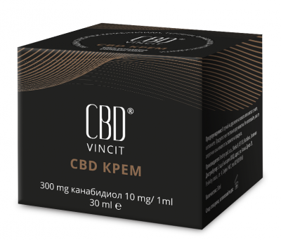 CBD Vincit крем Канабидиол с антиоксидантен ефект 30мл
