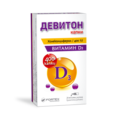 Девитон Витамин D3 капки 20мл