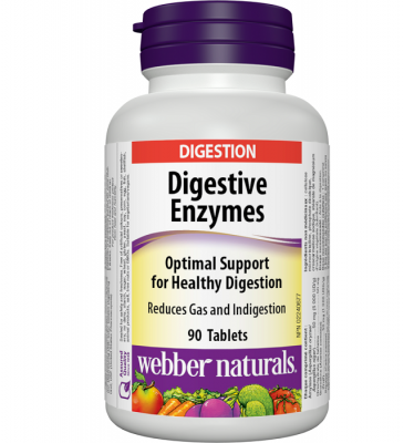Храносмилателни ензими / Digestive enzymes таблетки 182 mg х 90