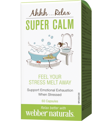 Супер Калм / Super Calm Антипаник формула капсули х 60 Webber Naturals