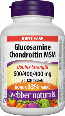 Глюкозамин, Хондроитин и МСМ / Glucosamine, Chondroitin, MSM таблетки х 120