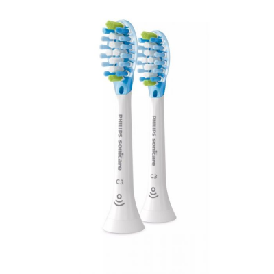 Philips Sonicare Глава за четка Premium Plaque Defence HX9042/17 C3 бял х 2бр