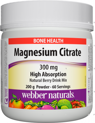 Магнезий цитрат / Magnesium Citrate High Absorption с висока абсорбация прах 300мг х 200гр