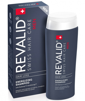 Ревалид / Revalid Hair Loss Енергизиращ шампоан при косопад за мъже 200 мл