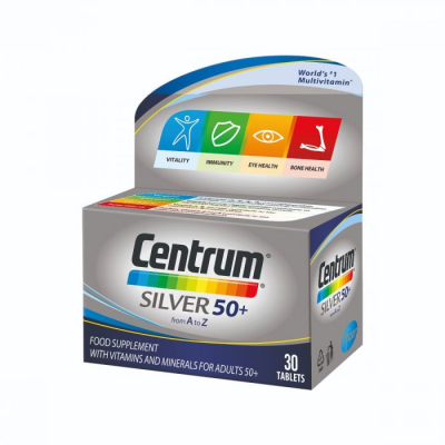 Центрум / Centrum Silver с лутеин таблетки х 30