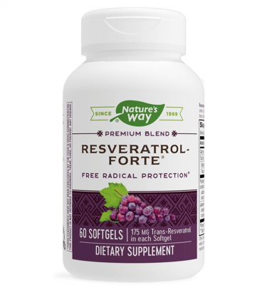 Ресвератрол Форте / Resveratrol Forte  софтгел капсули 450 mg x 60
