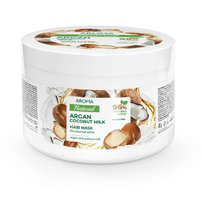 Арома / Aroma Natural Маска за коса Арган и Кокосово мляко 450 мл