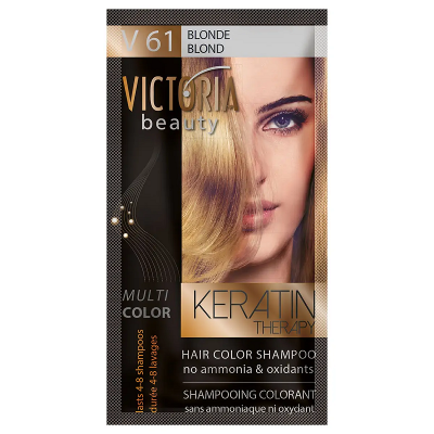 Викториа Бюти / Victoria Beauty Шампоан оцветител Рус №61 40мл