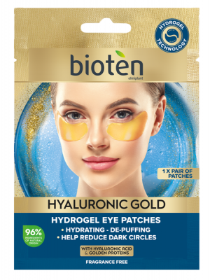 Биотен / Bioten Hyaluronic Gold пачове за очи 5,5г