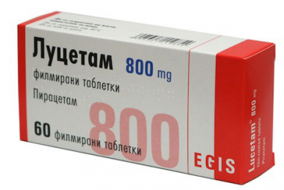 Луцетам / Lucetam таблетки 1200мг х 60