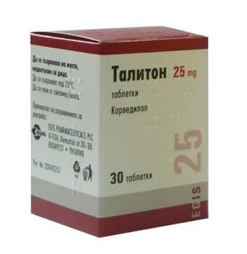 Талитон / Talliton таблетки 25мг х 30