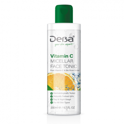 Дева / Deva Почистващ мицеларен тоник за лице с Vitamin C 200мл