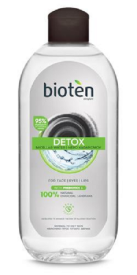 Биотен / Bioten Мицеларна вода Detox 400мл