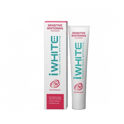 Ай Уайт Инстант / iWhite Instant Sensitive Whitening Избелваща паста за зъби 75 мл
