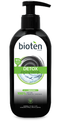 Биотен / Bioten Detox мицеларен почистващ гел 200 мл