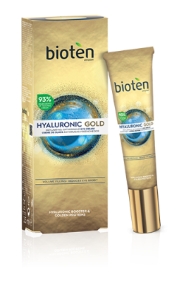 Биотен / Bioten Hyaluronic Gold околоочен крем 15мл