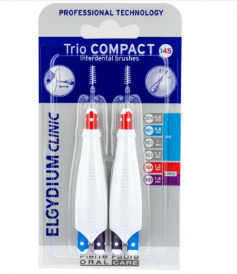 Елгидиум / Elgydium Clinic Trio Compact (ISO 1/4/5) Интердентални четки