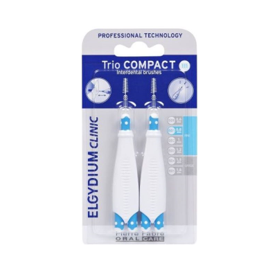 Елгидиум / Elgydium Clinic Trio Compact Narrow spaces Интердентални четки