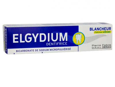 Елгидиум / Elgydium Whitening Cool Lemon Избелваща паста за зъби 75мл Промо