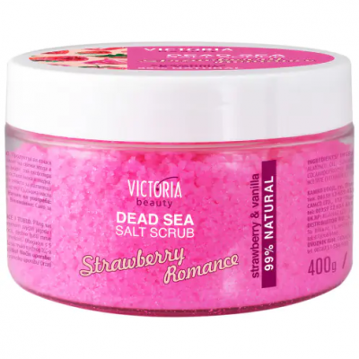 Викториа Бюти / Victoria Beauty Скраб за Лице и тяло Ягода 400мл