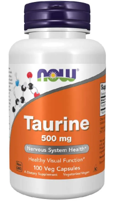Таурин / Taurine капсули 500мг х 100