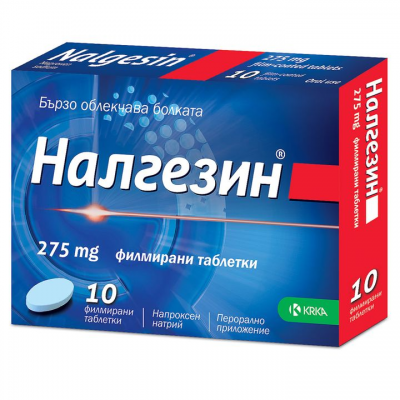 Налгезин / Nalgesin таблетки 275мг х 10