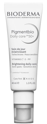 Биодерма / Bioderma Pigmentbio Изсветляващ дневен крем против пигментации SPF50+ 40мл